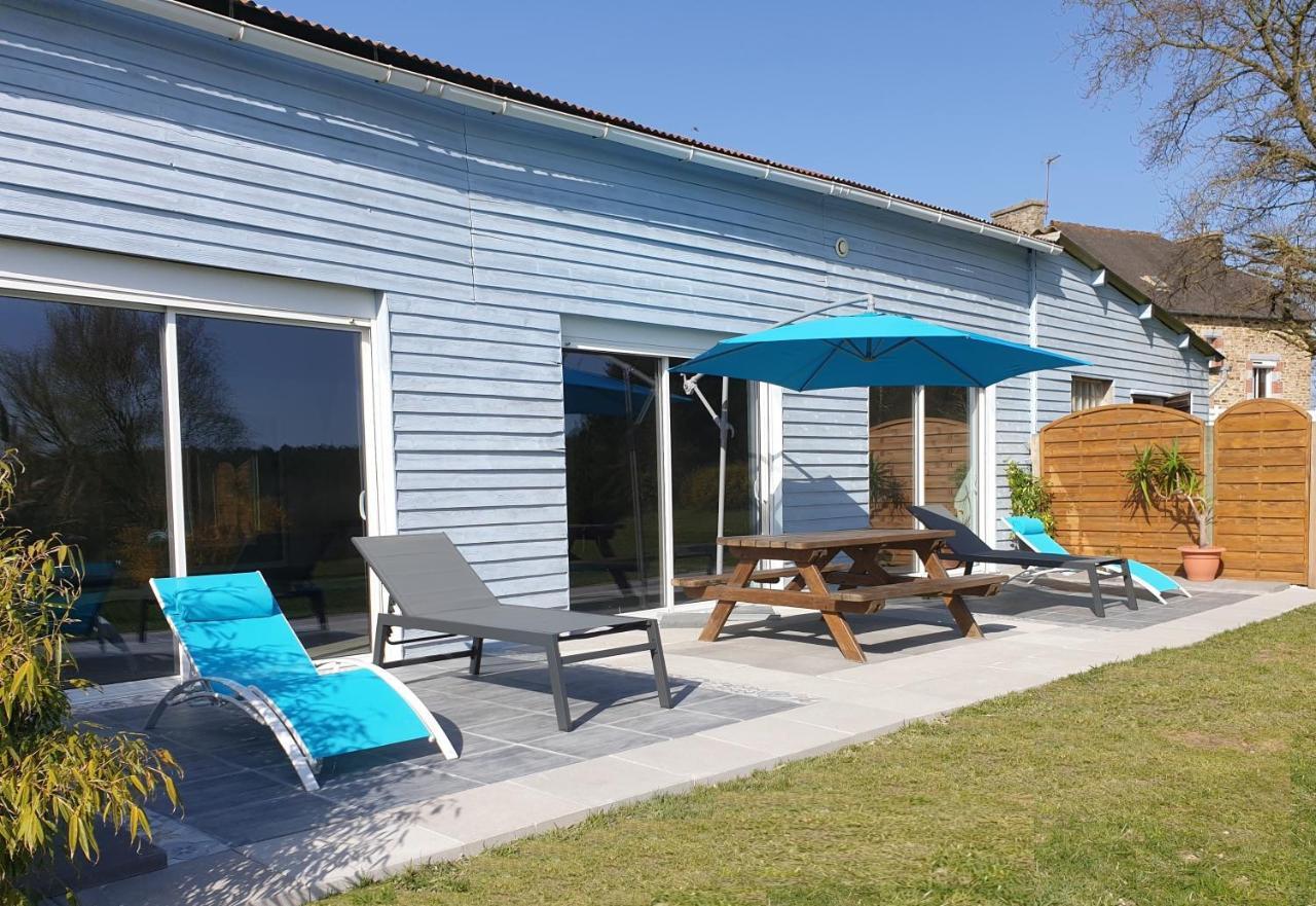 Charming Traditional 2-Bed Cottage Near Plémet Exterior foto
