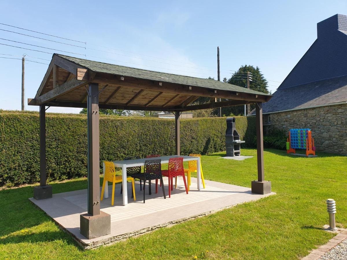 Charming Traditional 2-Bed Cottage Near Plémet Exterior foto